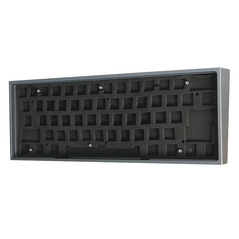 Aluminijumsko kuciste - Tastatura Mehanicka Gaming Fantech MK857 RGB Maxfit61 sivo.