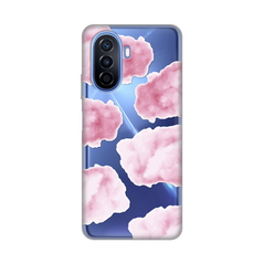 Zastitna ultra tanka (skin) maska / futrola PRINT - Huawei Nova Y70/Nova Y70 Plus Pink Clouds.