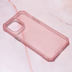 Zastitna maska (futrola) Carbon Crystal - iPhone 14 Pro Max 6.7 pink.