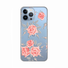 Zastitna ultra tanka (skin) maska / futrola PRINT - iPhone 13 Pro Max Elegant Roses.