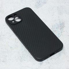 Zastitna maska (futrola) Carbon fiber - iPhone 14 crna.