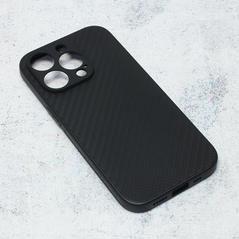 Zastitna maska (futrola) Carbon fiber - iPhone 14 Pro crna.