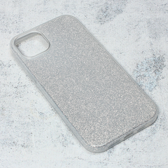 Zastitna maska (futrola) Crystal Dust - iPhone 14 6.7 Plus srebrna.