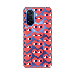 Zastitna ultra tanka (skin) maska / futrola PRINT - Huawei Nova Y70/Nova Y70 Plus Eye Heart Pattern.