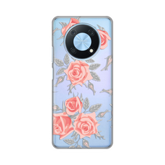 Zastitna ultra tanka (skin) maska / futrola PRINT - Huawei Nova Y90 Elegant Roses.