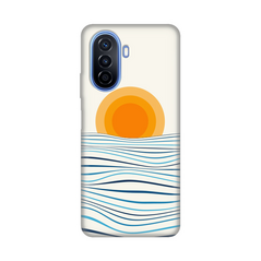 Zastitna silikonska maska (futrola) PRINT - Huawei nova Y70 Sunset.