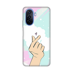Zastitna silikonska maska (futrola) PRINT - Huawei nova Y70 Magic Love.