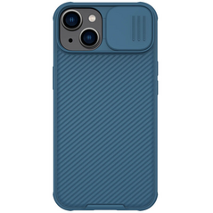 Zastitna maska (futrola) Nillkin CamShield Pro - iPhone 14 Plus plava.