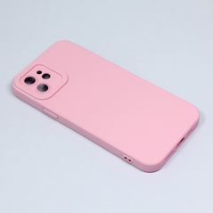Zastitna maska (futrola) Silikon Pro Camera - iPhone 12 6.1 roze.