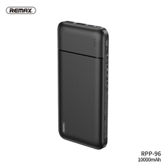 Univerzalna Back Up Baterija prenosiva baterija REMAX Lango RPP-96 2USB 10000mAh crna.