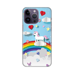 Zastitna silikonska maska (futrola) PRINT - iPhone 14 Pro Max 6.7 Unicorn.