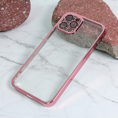 Zastitna maska (futrola) Pro Color - iPhone 12 Pro 6.1 roze.