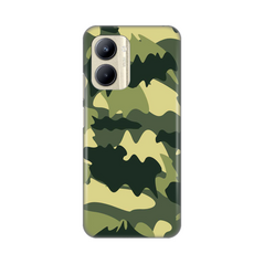 Zastitna ultra tanka (skin) maska / futrola PRINT - Realme C33 Army.