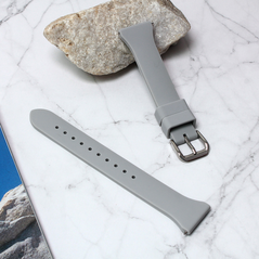 Narukvica ravan (flat) - smart watch Samsung 4, 5 20mm siva.