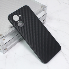 Zastitna maska (futrola) Carbon fiber - Realme C33 crna.
