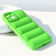 Zastitna maska (futrola) Feather TPU - iPhone 14 zelena.