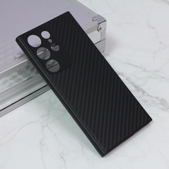 Zastitna maska (futrola) Carbon fiber - Samsung Galaxy S23 Ultra crna.
