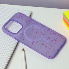 Zastitna maska (futrola) Colorful Magsafe - iPhone 14 Pro Max 6.7 ljubicasta.