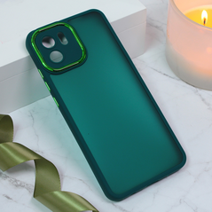 Zastitna maska (futrola) Shining Camera - Xiaomi Redmi A1/Redmi A2 tamno zelena.