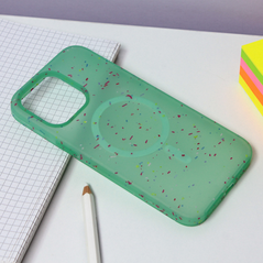 Zastitna maska (futrola) Colorful Magsafe - iPhone 14 Pro Max 6.7 zelena.