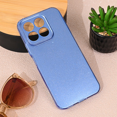 Zastitna maska (futrola) Sparkle Dust - Huawei Honor X8b plava.