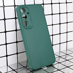 Zastitna maska (futrola) 3D Camera - Samsung S721B Galaxy S24 FE tamno zelena.