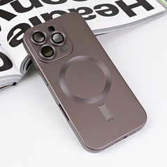 Zastitna maska (futrola) Magsafe Chrome - iPhone 16 Pro siva.