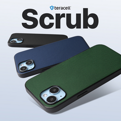 Zastitna maska (futrola) Teracell Scrub - Samsung Galaxy S23 Ultra tamno plava.