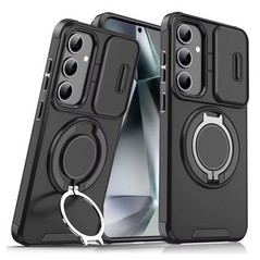 Zastitna maska (futrola) CamShield Ring stand - Samsung S931 Galaxy S25 crna.