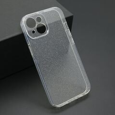 Zastitna maska (futrola) SPARKLING - iPhone 15 providna (MS).