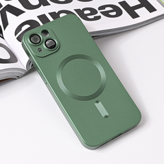 Zastitna maska (futrola) Magsafe Chrome - iPhone 14 zelena.