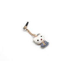 Kapica Handsfree slušalica 3,5 mm charm Kitty L plava.