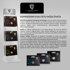 Magnetna zastita protiv zracenja Acellion ljubicasta.