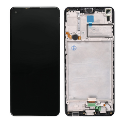 LCD displej (ekran) - Samsung A217/Galaxy A21s + touchscreen + okvir crni FULL ORG SP.