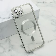 Zastitna maska (futrola) CAMERA PROTECT MagSafe - iPhone 12 Pro Max (6.7) srebrna (MS).