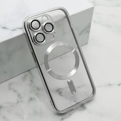 Zastitna maska (futrola) CAMERA PROTECT MagSafe - iPhone 14 Pro (6.1) srebrna (MS).