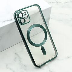 Zastitna maska (futrola) CAMERA PROTECT MagSafe - iPhone 12 zelena (MS).