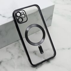 Zastitna maska (futrola) CAMERA PROTECT MagSafe - iPhone 11 (6.1) crna (MS).