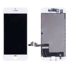 LCD displej (ekran) - iPhone 7 + touchscreen beli (white) APLONG OEM Changed Glass.