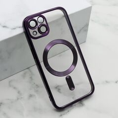 Zastitna maska (futrola) CAMERA PROTECT MagSafe - iPhone 13 (6.1) ljubicasta (MS).
