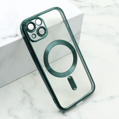 Zastitna maska (futrola) CAMERA PROTECT MagSafe - iPhone 13 (6.1) zelena (MS).