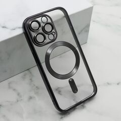 Zastitna maska (futrola) CAMERA PROTECT MagSafe - iPhone 15 Pro (6.1) crna (MS).