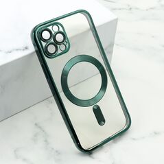 Zastitna maska (futrola) CAMERA PROTECT MagSafe - iPhone 12 Pro zelena (MS).