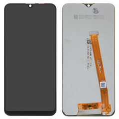 LCD displej (ekran) - Samsung A202 Galaxy A20E + touchscreen crni.