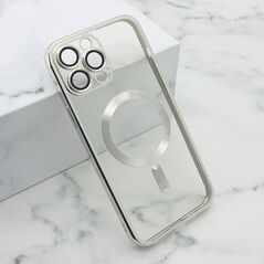 Zastitna maska (futrola) CAMERA PROTECT MagSafe - iPhone 13 Pro Max (6.7) srebrna (MS).