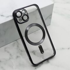 Zastitna maska (futrola) CAMERA PROTECT MagSafe - iPhone 14 (6.1) crna (MS).