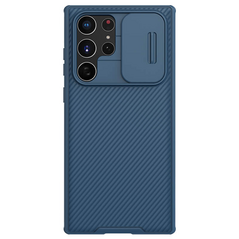 Zastitna maska (futrola) Nillkin CamShield Pro - Samsung Galaxy S22 Ultra 5G plava.