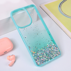 Zastitna maska (futrola) okvir Glitter - Xiaomi Redmi 13C mint.