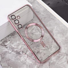 Zastitna maska (futrola) Magsafe Lux - Samsung A165F Galaxy A16 roze.