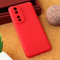 Zastitna maska (futrola) Teracell Giulietta - Huawei Honor 90 mat crvena.